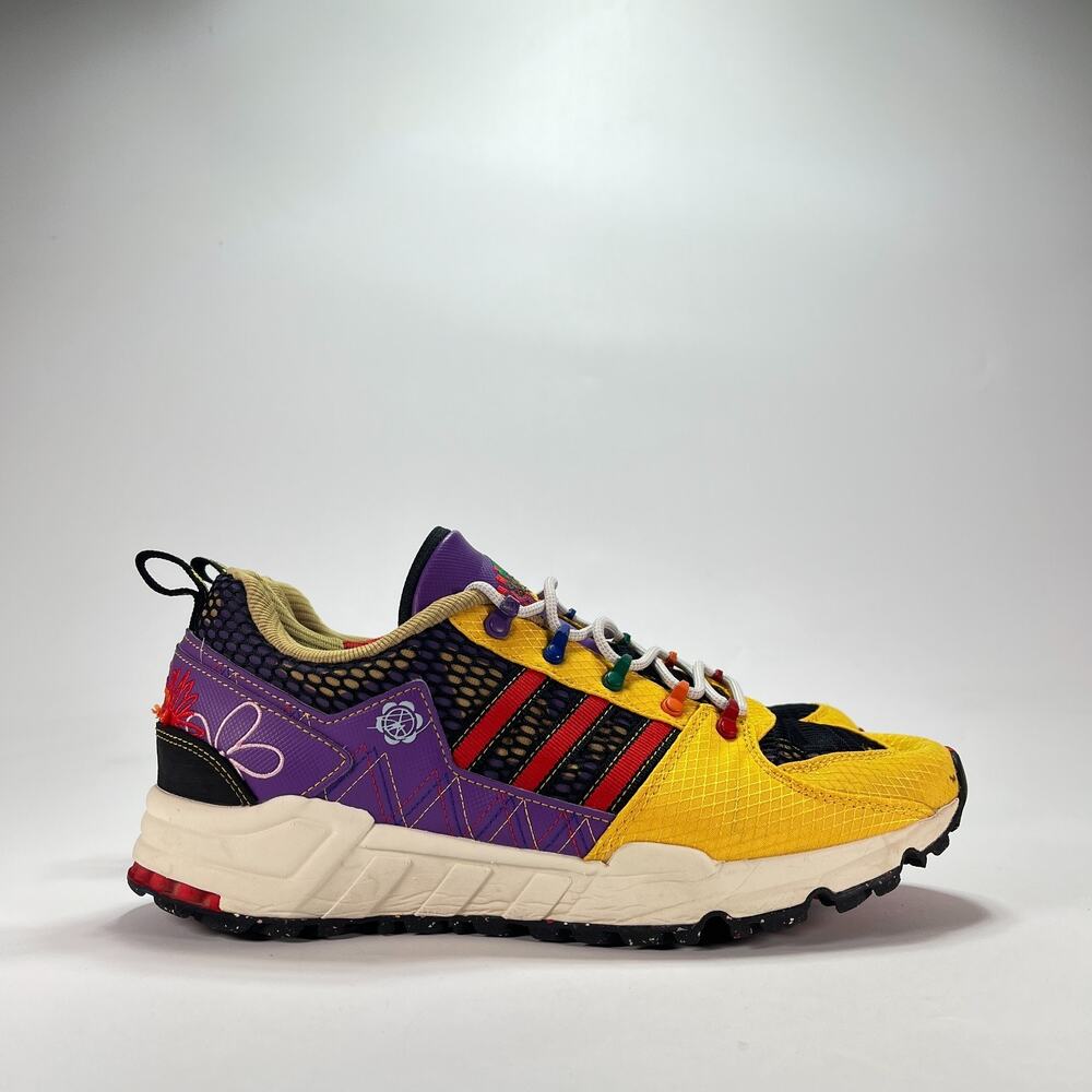 adidas EQT Support 93 Sean Wotherspoon Gold Purple Sneakers GX3893 Men's Size 10